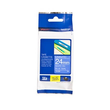 Brother Tape TZE-555 24mm Vit på Blå ryhmässä TIETOKOONET & TARVIKKEET / Tulostimet & Tarvikkeet / Tulostimet / Tarratulostimet & Tarvikkeet / Teippi @ TP E-commerce Nordic AB (C34750)