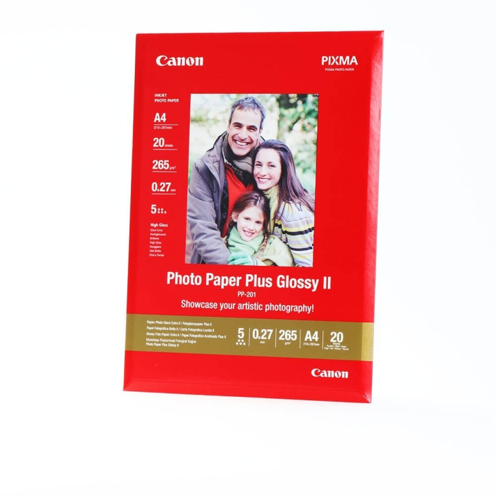 CANON Paper 2311B019 PP-201 A4 Glossy ryhmässä KOTI, TALOUS JA PUUTARHA / Toimistotuotteet / Paperit ja vihkot @ TP E-commerce Nordic AB (C34806)