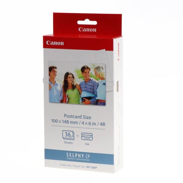 Canon Papper 7737A001 KP-36IP 10x15 + Bläck ryhmässä KOTI, TALOUS JA PUUTARHA / Toimistotuotteet / Paperit ja vihkot @ TP E-commerce Nordic AB (C34807)