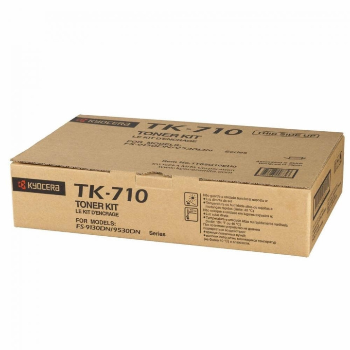 Kyocera Toner 1T02G10EU0 TK-710 Svart ryhmässä TIETOKOONET & TARVIKKEET / Tulostimet & Tarvikkeet / Musteet ja väriaineet / Toner / Kyocera @ TP E-commerce Nordic AB (C34820)