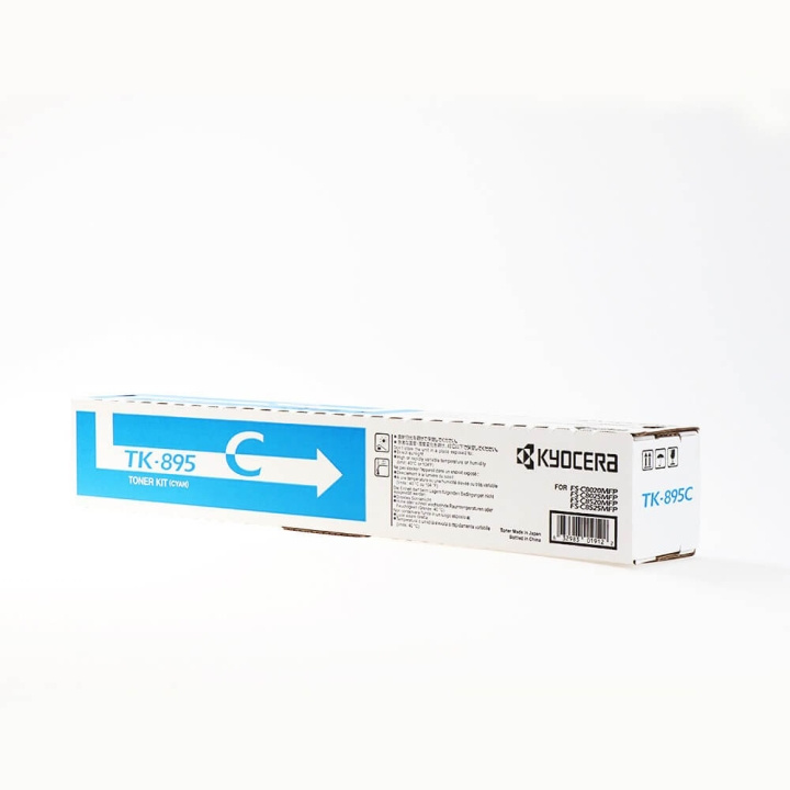 Kyocera Toner 1T02K0CNL0 TK-895 Cyan ryhmässä TIETOKOONET & TARVIKKEET / Tulostimet & Tarvikkeet / Musteet ja väriaineet / Toner / Kyocera @ TP E-commerce Nordic AB (C34833)