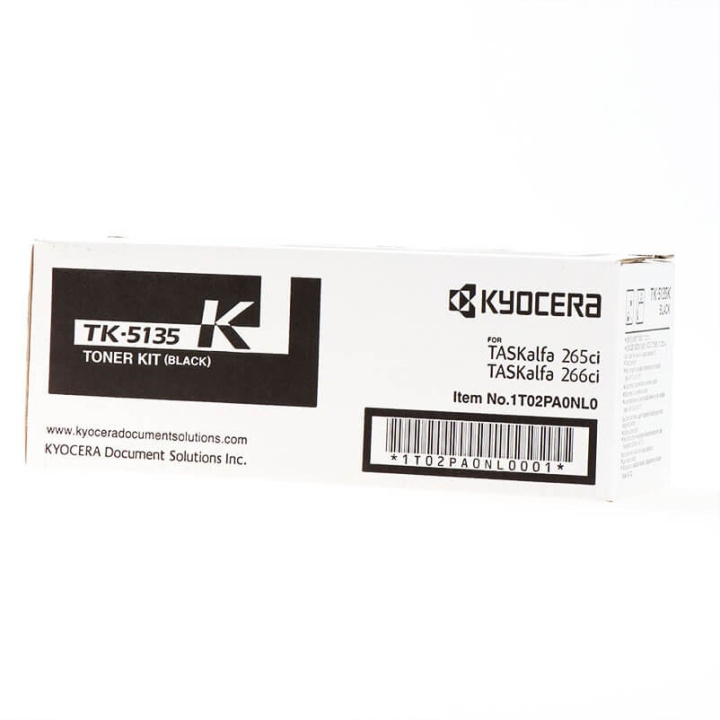 Kyocera Toner 1T02PA0NL0 TK-5135 Svart ryhmässä TIETOKOONET & TARVIKKEET / Tulostimet & Tarvikkeet / Musteet ja väriaineet / Toner / Kyocera @ TP E-commerce Nordic AB (C34878)