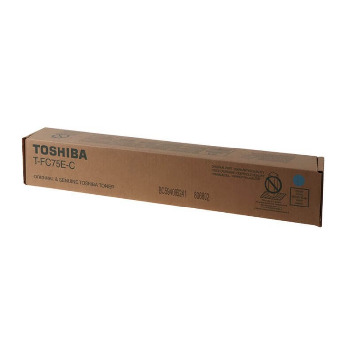 Toshiba Toner 6AK00000251 T-FC75E Cyan ryhmässä TIETOKOONET & TARVIKKEET / Tulostimet & Tarvikkeet / Musteet ja väriaineet / Toner / Toshiba @ TP E-commerce Nordic AB (C35038)