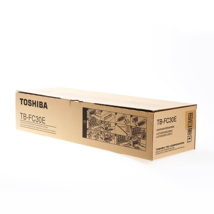 Toshiba Resttonerbehållare 6AG00004479 TB-FC30E ryhmässä TIETOKOONET & TARVIKKEET / Tulostimet & Tarvikkeet / Musteet ja väriaineet / Toner / Muut @ TP E-commerce Nordic AB (C35066)