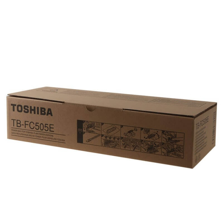 Toshiba Resttonerbehållare 6AG00007695 TB-FC505E ryhmässä TIETOKOONET & TARVIKKEET / Tulostimet & Tarvikkeet / Musteet ja väriaineet / Toner / Muut @ TP E-commerce Nordic AB (C35067)