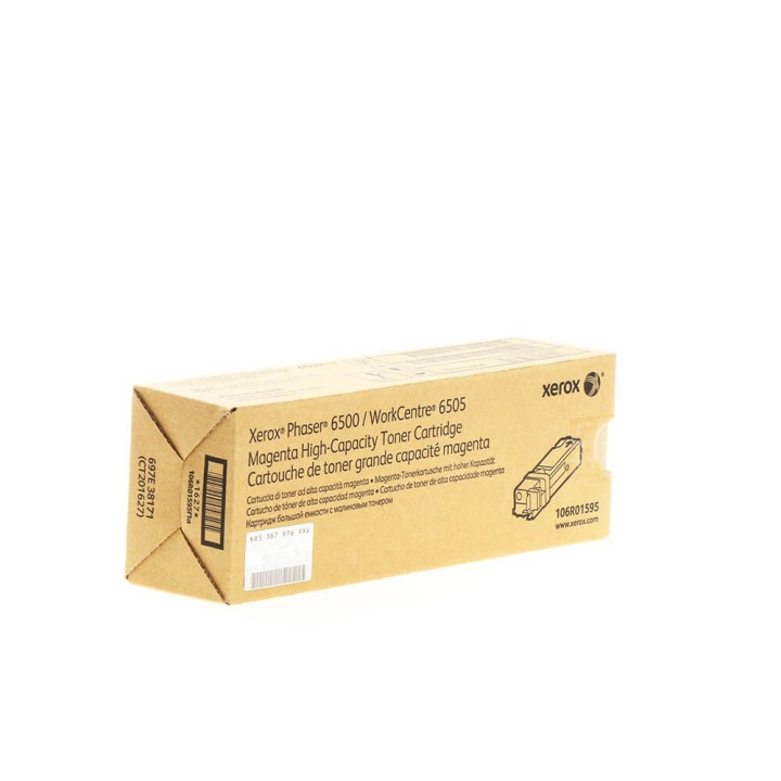 Xerox Toner 106R01595 Magenta Hög Kapacitet ryhmässä TIETOKOONET & TARVIKKEET / Tulostimet & Tarvikkeet / Musteet ja väriaineet / Toner / Xerox @ TP E-commerce Nordic AB (C35097)