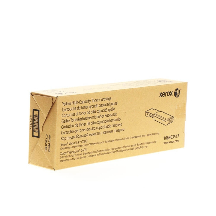 Xerox Toner 106R03517 Keltainen Suuri Kapasiteetti ryhmässä TIETOKOONET & TARVIKKEET / Tulostimet & Tarvikkeet / Musteet ja väriaineet / Toner / Xerox @ TP E-commerce Nordic AB (C35134)