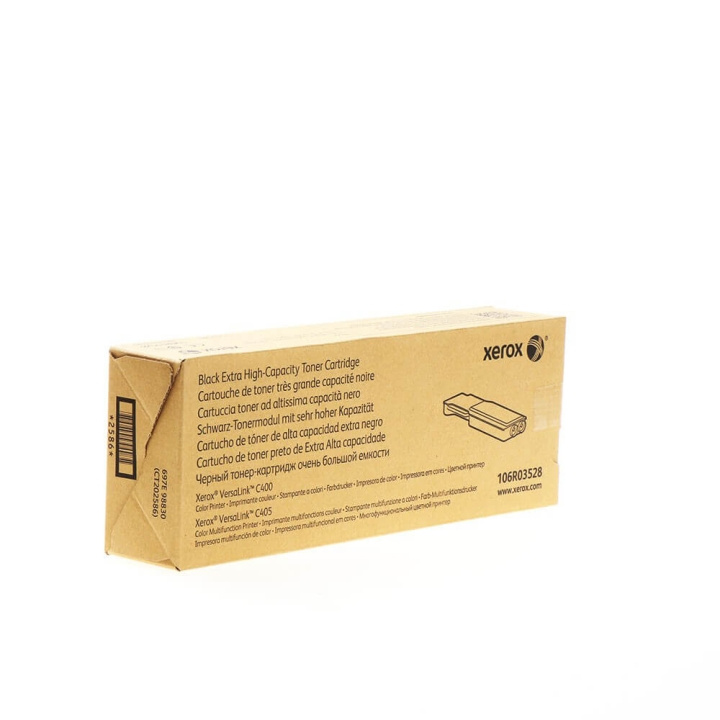 Xerox Toner 106R03528 Musta Extra Suuri Kapasiteetti ryhmässä TIETOKOONET & TARVIKKEET / Tulostimet & Tarvikkeet / Musteet ja väriaineet / Toner / Xerox @ TP E-commerce Nordic AB (C35137)