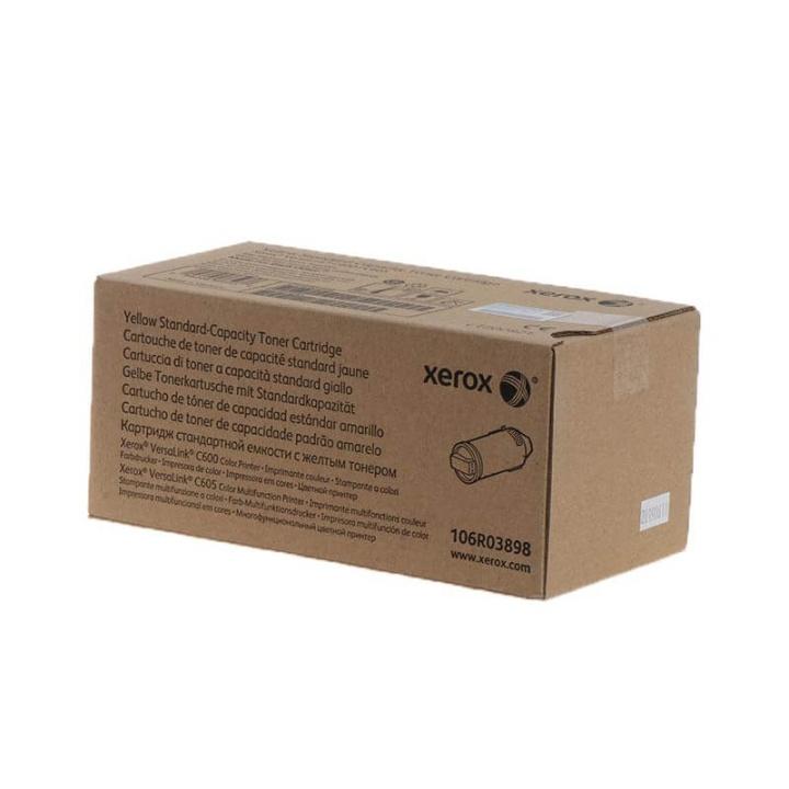 Xerox Toner 106R03898 Keltainen ryhmässä TIETOKOONET & TARVIKKEET / Tulostimet & Tarvikkeet / Musteet ja väriaineet / Toner / Xerox @ TP E-commerce Nordic AB (C35152)