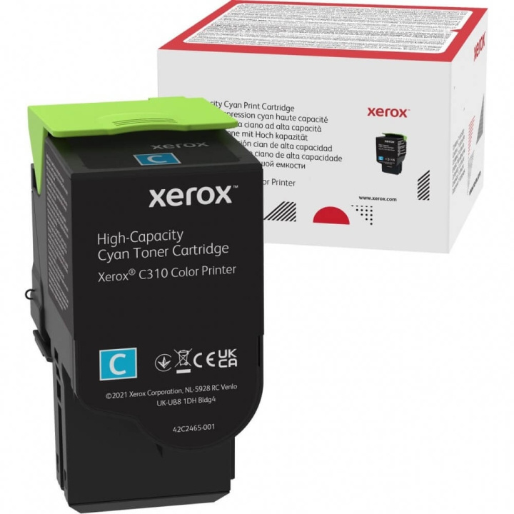 Xerox Toner 006R04365 Cyan Hög Kapacitet ryhmässä TIETOKOONET & TARVIKKEET / Tulostimet & Tarvikkeet / Musteet ja väriaineet / Toner / Xerox @ TP E-commerce Nordic AB (C35183)