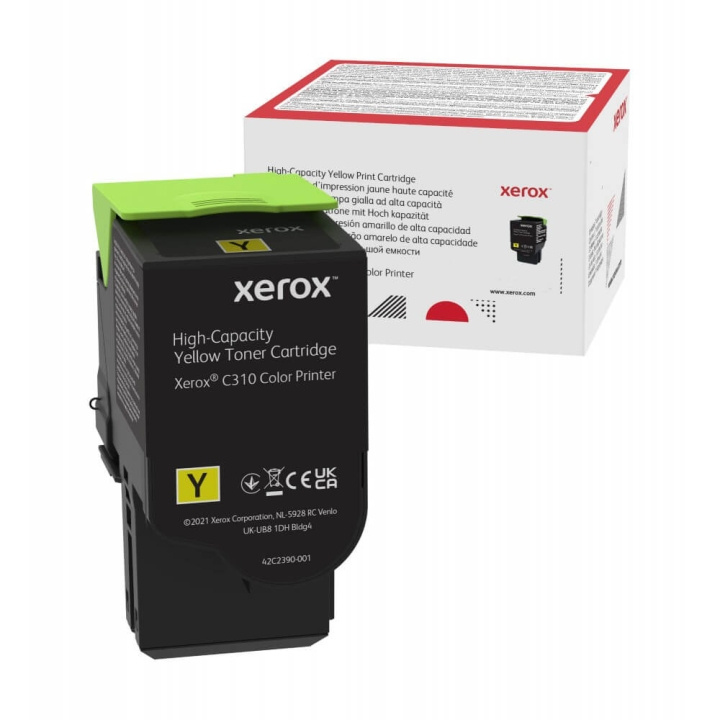 Xerox Toner 006R04367 Gul Hög Kapacitet ryhmässä TIETOKOONET & TARVIKKEET / Tulostimet & Tarvikkeet / Musteet ja väriaineet / Toner / Xerox @ TP E-commerce Nordic AB (C35185)