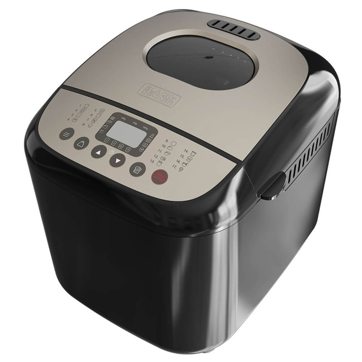 BLACK+DECKER Bread Maker 600W Black ryhmässä KOTI, TALOUS JA PUUTARHA / Kodinkoneet / Muut kodinkoneet @ TP E-commerce Nordic AB (C35321)