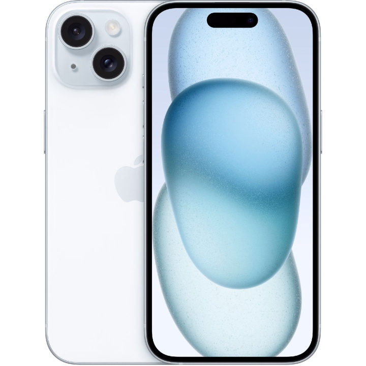 Apple iPhone 15 512GB sininen ryhmässä ÄLYPUHELIMET JA TABLETIT / Kännykät & smartphones @ TP E-commerce Nordic AB (C35408)