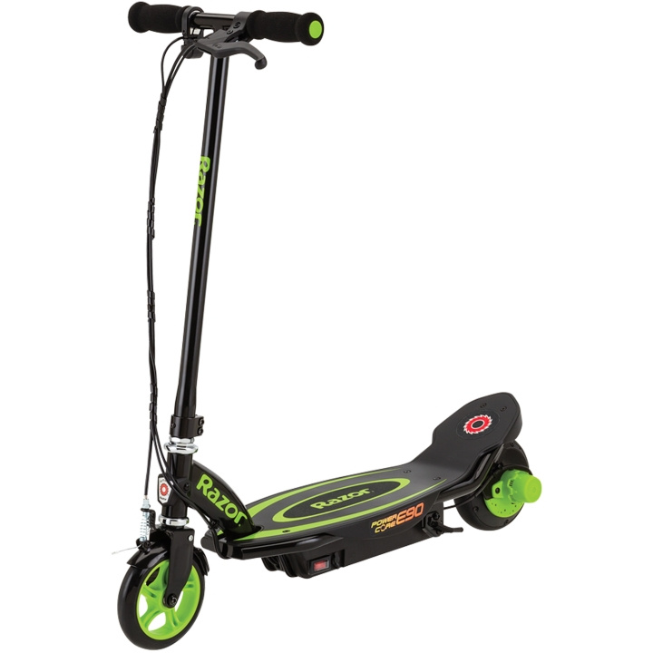 Razor Power Core E90 El Scooter - Green ryhmässä URHEILU, VAPAA-AIKA JA HARRASTUS / Kuljetus / Sähköskootterit @ TP E-commerce Nordic AB (C35437)