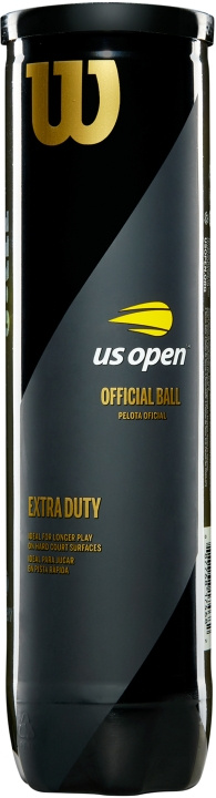 Wilson US Open XD -tennispallo, 4 kpl ryhmässä URHEILU, VAPAA-AIKA JA HARRASTUS / Urheiluvälineet / Padel-välineet @ TP E-commerce Nordic AB (C36581)