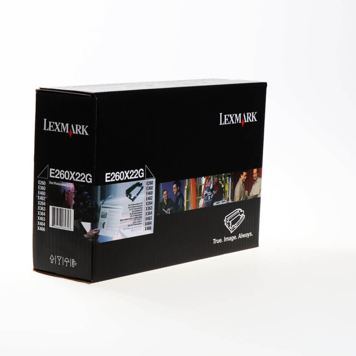 LEXMARK Drum E260X22G Black ryhmässä TIETOKOONET & TARVIKKEET / Tulostimet & Tarvikkeet / Musteet ja väriaineet / Rummut / Lexmark @ TP E-commerce Nordic AB (C36638)