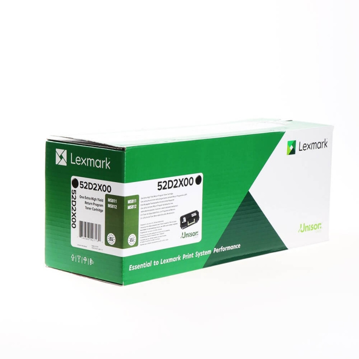 Lexmark Toner 52D2X00 Musta Extra High Yield Return ryhmässä TIETOKOONET & TARVIKKEET / Tulostimet & Tarvikkeet / Musteet ja väriaineet / Toner / Lexmark @ TP E-commerce Nordic AB (C36671)