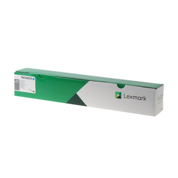 Lexmark Toner 76C00C0 Cyan Return ryhmässä TIETOKOONET & TARVIKKEET / Tulostimet & Tarvikkeet / Musteet ja väriaineet / Toner / Lexmark @ TP E-commerce Nordic AB (C36717)