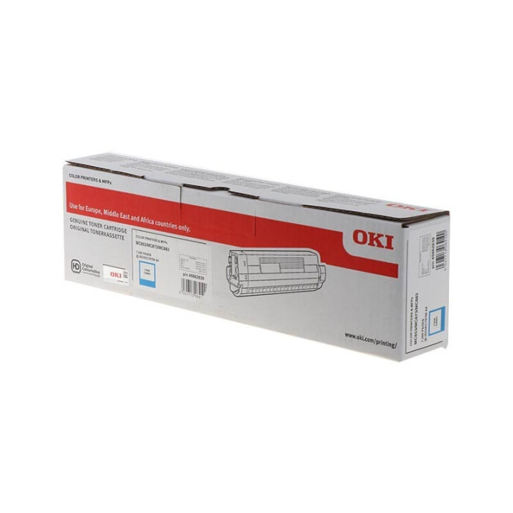 OKI Toner 45862839 Cyan ryhmässä TIETOKOONET & TARVIKKEET / Tulostimet & Tarvikkeet / Musteet ja väriaineet / Toner / OKI @ TP E-commerce Nordic AB (C36870)