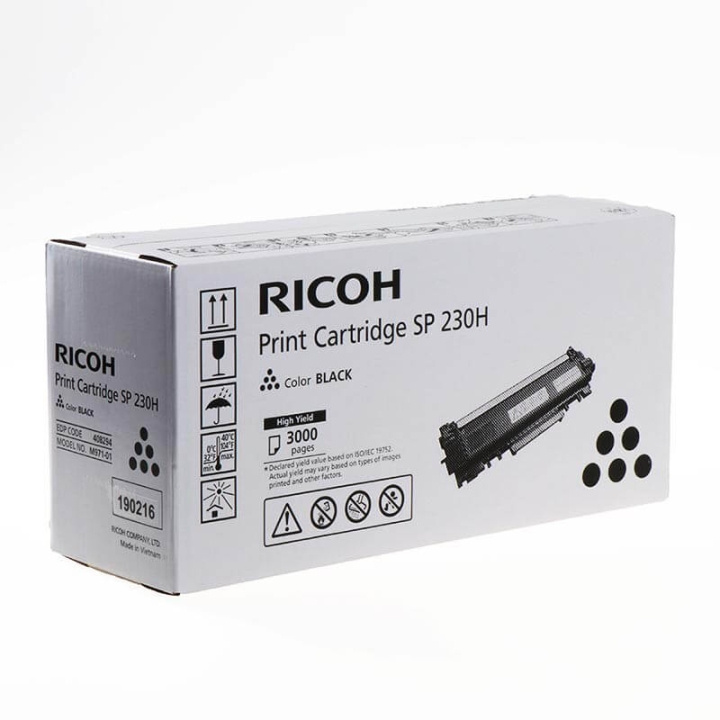 Ricoh Toner 408294 SP 230H Musta ryhmässä TIETOKOONET & TARVIKKEET / Tulostimet & Tarvikkeet / Musteet ja väriaineet / Toner / Ricoh @ TP E-commerce Nordic AB (C36987)