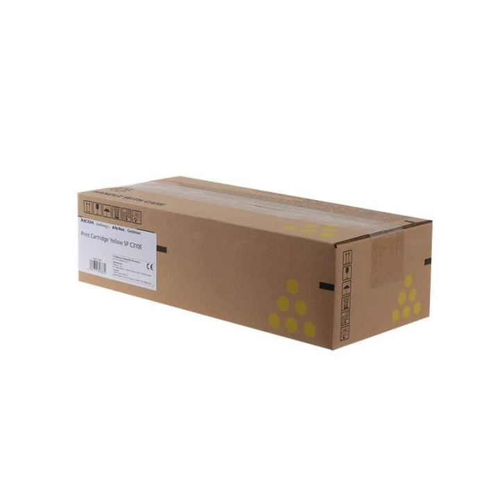 Ricoh Toner 407639 SP C310E Keltainen ryhmässä TIETOKOONET & TARVIKKEET / Tulostimet & Tarvikkeet / Musteet ja väriaineet / Toner / Ricoh @ TP E-commerce Nordic AB (C37081)