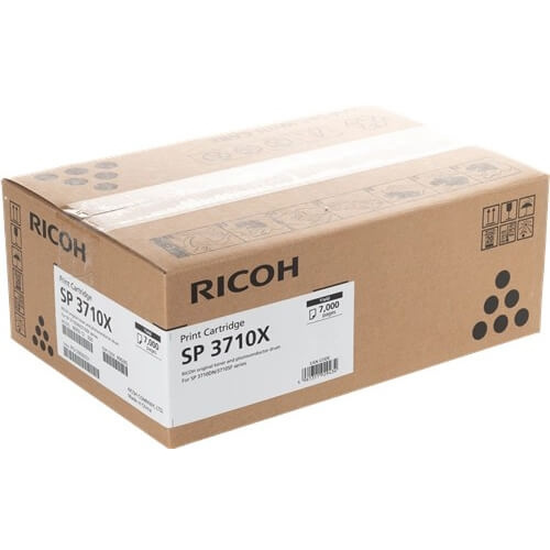 RICOH Toner 408285 SP 3710X Black ryhmässä TIETOKOONET & TARVIKKEET / Tulostimet & Tarvikkeet / Musteet ja väriaineet / Toner / Ricoh @ TP E-commerce Nordic AB (C37130)