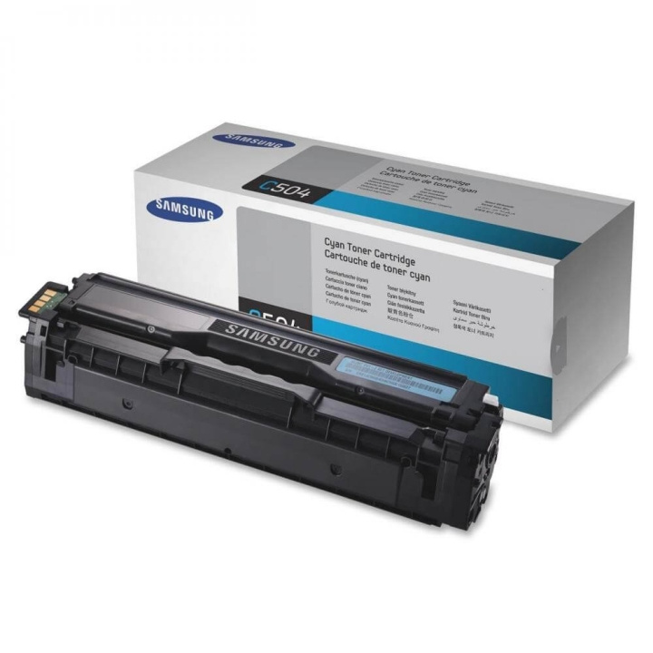 Samsung Toner SU025A CLT-C504S Cyan ryhmässä TIETOKOONET & TARVIKKEET / Tulostimet & Tarvikkeet / Musteet ja väriaineet / Toner / Samsung @ TP E-commerce Nordic AB (C37197)