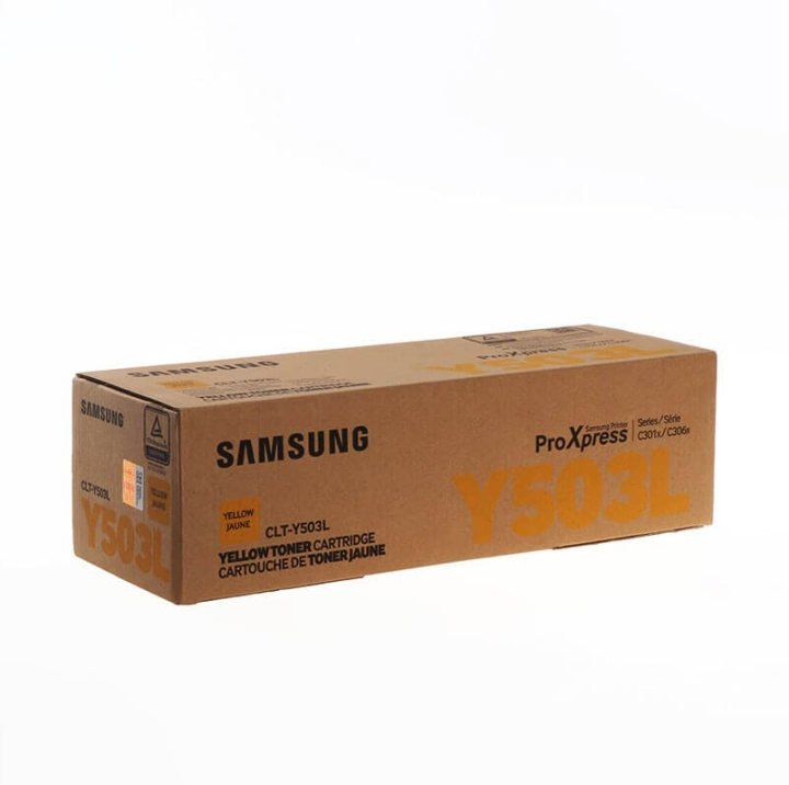 Samsung Toner SU491A CLT-Y503L Keltainen ryhmässä TIETOKOONET & TARVIKKEET / Tulostimet & Tarvikkeet / Musteet ja väriaineet / Toner / Samsung @ TP E-commerce Nordic AB (C37213)