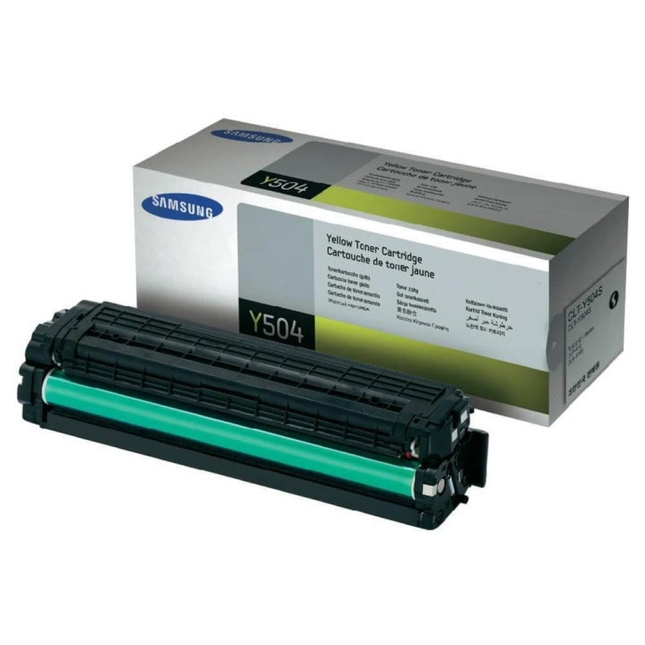 Samsung Toner SU502A CLT-Y504S Keltainen ryhmässä TIETOKOONET & TARVIKKEET / Tulostimet & Tarvikkeet / Musteet ja väriaineet / Toner / Samsung @ TP E-commerce Nordic AB (C37214)