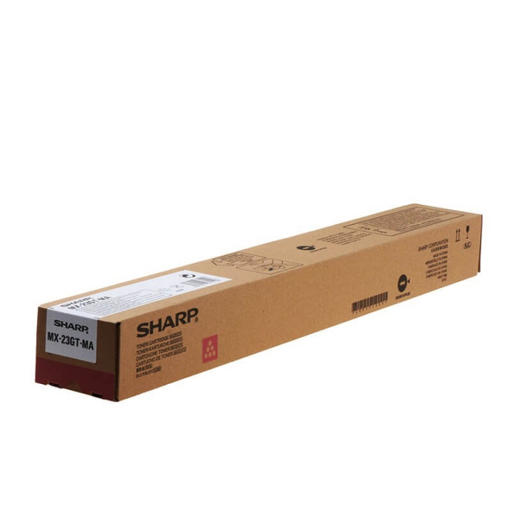 Sharp Toner MX23GTMA MX-23GT Magenta ryhmässä TIETOKOONET & TARVIKKEET / Tulostimet & Tarvikkeet / Musteet ja väriaineet / Toner / Sharp @ TP E-commerce Nordic AB (C37432)