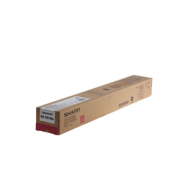 Sharp Toner MX31GTMA MX-31GT Magenta ryhmässä TIETOKOONET & TARVIKKEET / Tulostimet & Tarvikkeet / Musteet ja väriaineet / Toner / Sharp @ TP E-commerce Nordic AB (C37440)