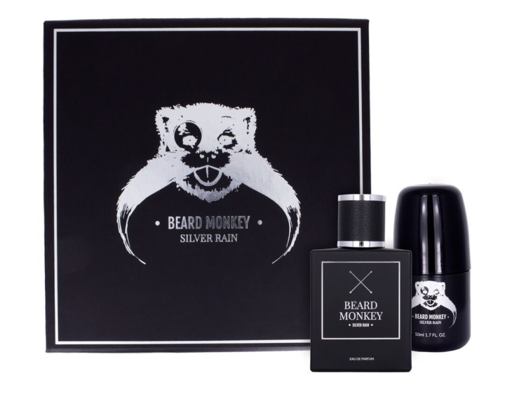 Beard Monkey Giftset Beard Monkey Silver Rain ryhmässä KAUNEUS JA TERVEYS / Tuoksut & Parfyymit / Parfyymit / Miesten Tuoksut @ TP E-commerce Nordic AB (C37718)