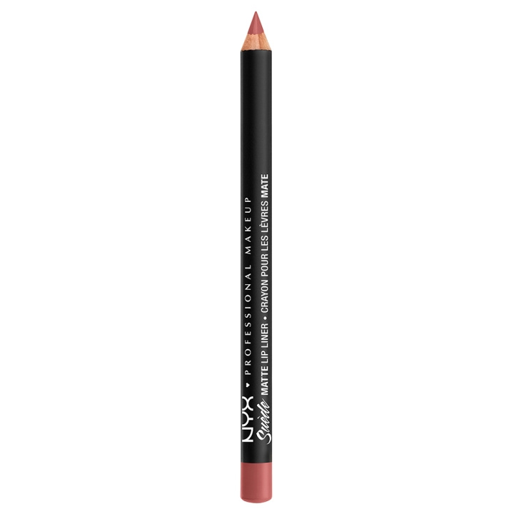 NYX PROF. MAKEUP Suede Matte Lip Liner - Brunch Me ryhmässä KAUNEUS JA TERVEYS / Meikit / Huulet / Huulikynä @ TP E-commerce Nordic AB (C37725)