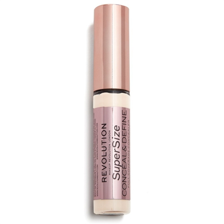 Makeup Revolution Conceal & Define Supersize Concealer C1 ryhmässä KAUNEUS JA TERVEYS / Meikit / Meikit Kasvot / Peitevoide @ TP E-commerce Nordic AB (C37728)