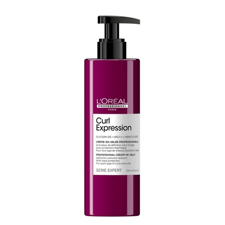 L\'ORÉAL PARIS L\'Oreal Professionnel Curl Expression Cream in Jelly 250ml ryhmässä KAUNEUS JA TERVEYS / Hiukset &Stailaus / Hiusten stailaus / Muotoiluvaahto @ TP E-commerce Nordic AB (C37754)