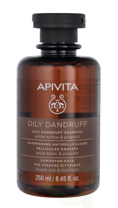 Apivita Oily Dandruff Shampoo 250 ml ryhmässä KAUNEUS JA TERVEYS / Hiukset &Stailaus / Hiustenhoito / Shampoo @ TP E-commerce Nordic AB (C37798)
