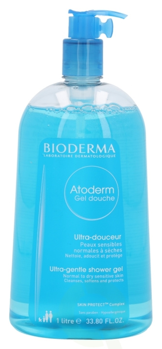 Bioderma Atoderm Ultra-Gentle Shower Gel 1 litre ryhmässä KAUNEUS JA TERVEYS / Ihonhoito / Kehon hoito / Kylpy- ja suihkugeelit @ TP E-commerce Nordic AB (C37801)