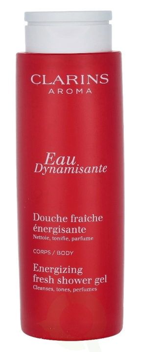 Clarins Eau Dynamisante Energizing Fresh Shower Gel 200 ml ryhmässä KAUNEUS JA TERVEYS / Ihonhoito / Kehon hoito / Kylpy- ja suihkugeelit @ TP E-commerce Nordic AB (C37820)