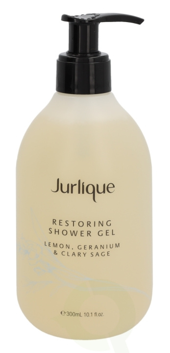 Jurlique Restoring Lemon, Geranium & Clary Sage Shower Gel 300 ml ryhmässä KAUNEUS JA TERVEYS / Ihonhoito / Kehon hoito / Kylpy- ja suihkugeelit @ TP E-commerce Nordic AB (C37847)