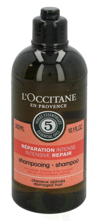L\'Occitane 5 Ess. Oils Intensive Repair Shampoo 300 ml ryhmässä KAUNEUS JA TERVEYS / Hiukset &Stailaus / Hiustenhoito / Shampoo @ TP E-commerce Nordic AB (C37893)