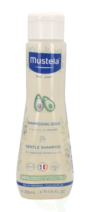 Mustela Gentle Shampoo 200 ml ryhmässä KAUNEUS JA TERVEYS / Hiukset &Stailaus / Hiustenhoito / Shampoo @ TP E-commerce Nordic AB (C37951)