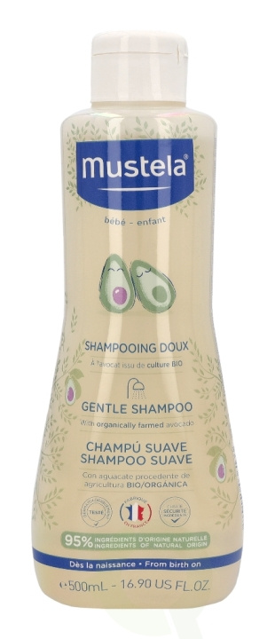 Mustela Gentle Shampoo 500 ml ryhmässä KAUNEUS JA TERVEYS / Hiukset &Stailaus / Hiustenhoito / Shampoo @ TP E-commerce Nordic AB (C37952)