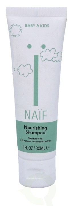 Naif Quality Baby Care Nourishing Shampoo 30 ml ryhmässä KAUNEUS JA TERVEYS / Hiukset &Stailaus / Hiustenhoito / Shampoo @ TP E-commerce Nordic AB (C37955)