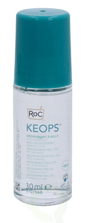 ROC Keops Deo Roll-On - Normal Skin 30 ml ryhmässä KAUNEUS JA TERVEYS / Tuoksut & Parfyymit / Deodorantit / Naisten deodorantit @ TP E-commerce Nordic AB (C37982)