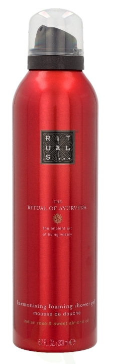 Rituals Ayurveda Foaming Shower Gel 200 ml ryhmässä KAUNEUS JA TERVEYS / Ihonhoito / Kehon hoito / Kylpy- ja suihkugeelit @ TP E-commerce Nordic AB (C37994)