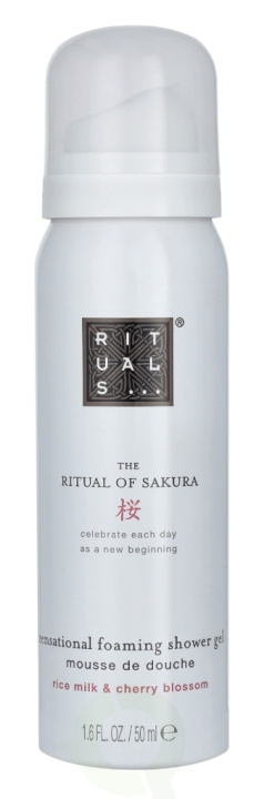 Rituals Sakura Zensational Foaming Shower Gel 50 ml ryhmässä KAUNEUS JA TERVEYS / Ihonhoito / Kehon hoito / Kylpy- ja suihkugeelit @ TP E-commerce Nordic AB (C38009)