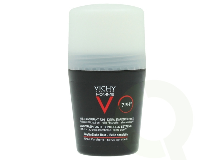 Vichy Homme Roll On Deodorant Sensitive Skin 72H 50 ml ryhmässä KAUNEUS JA TERVEYS / Tuoksut & Parfyymit / Deodorantit / Miesten deodorantit @ TP E-commerce Nordic AB (C38043)