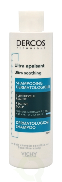 Vichy Dercos Ultra Soothing Shampoo 200 ml ryhmässä KAUNEUS JA TERVEYS / Hiukset &Stailaus / Hiustenhoito / Shampoo @ TP E-commerce Nordic AB (C38058)