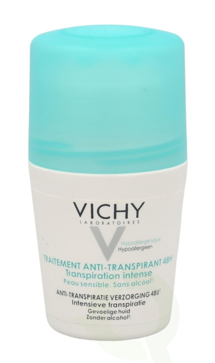 Vichy 48h Anti-Perspirant Deo Roll-On 50 ml ryhmässä KAUNEUS JA TERVEYS / Tuoksut & Parfyymit / Deodorantit / Naisten deodorantit @ TP E-commerce Nordic AB (C38059)
