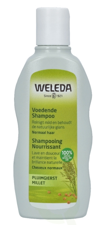 Weleda Millet Nourishing Shampoo 190 ml ryhmässä KAUNEUS JA TERVEYS / Hiukset &Stailaus / Hiustenhoito / Shampoo @ TP E-commerce Nordic AB (C38066)